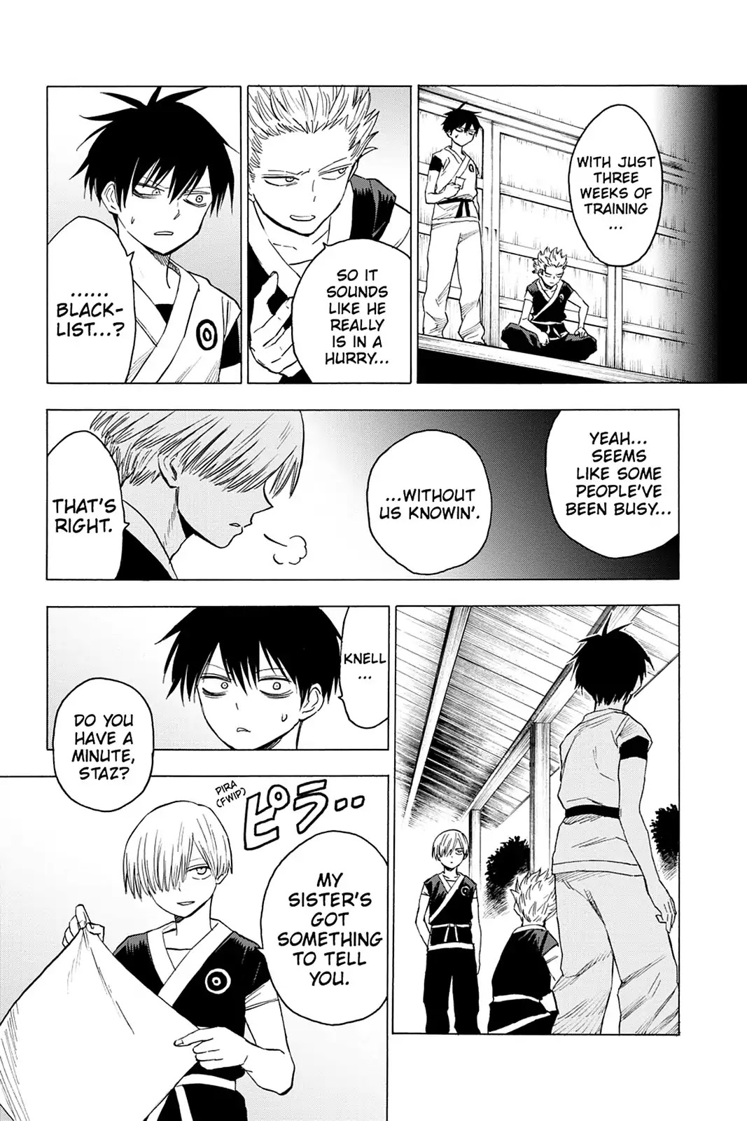 Blood Lad Chapter 58 page 21 - Chapter 58: Sympathy for the Instructor