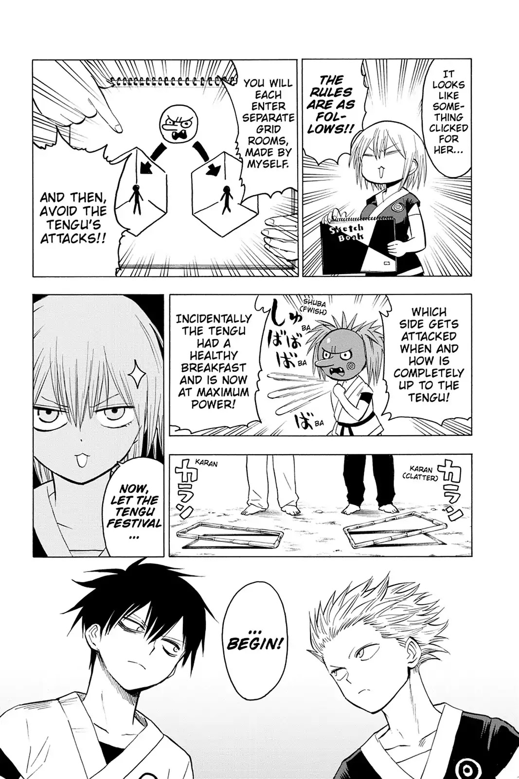 Blood Lad Chapter 58 page 27 - Chapter 58: Sympathy for the Instructor