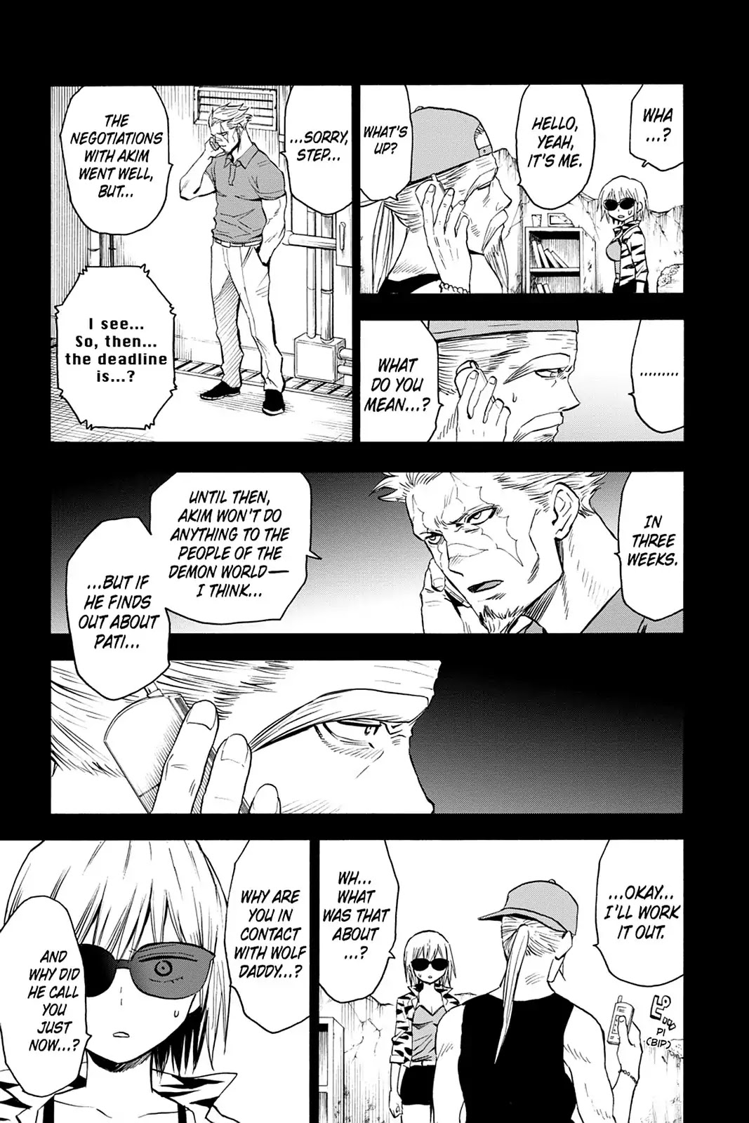 Blood Lad Chapter 58 page 3 - Chapter 58: Sympathy for the Instructor