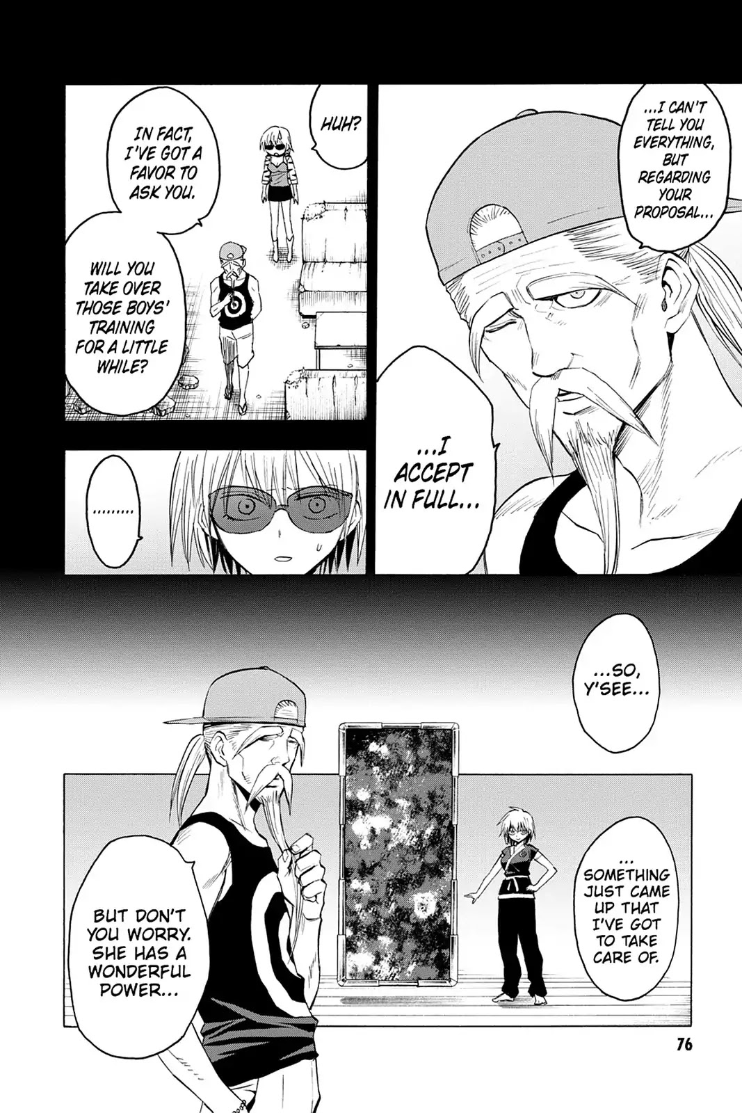 Blood Lad Chapter 58 page 4 - Chapter 58: Sympathy for the Instructor
