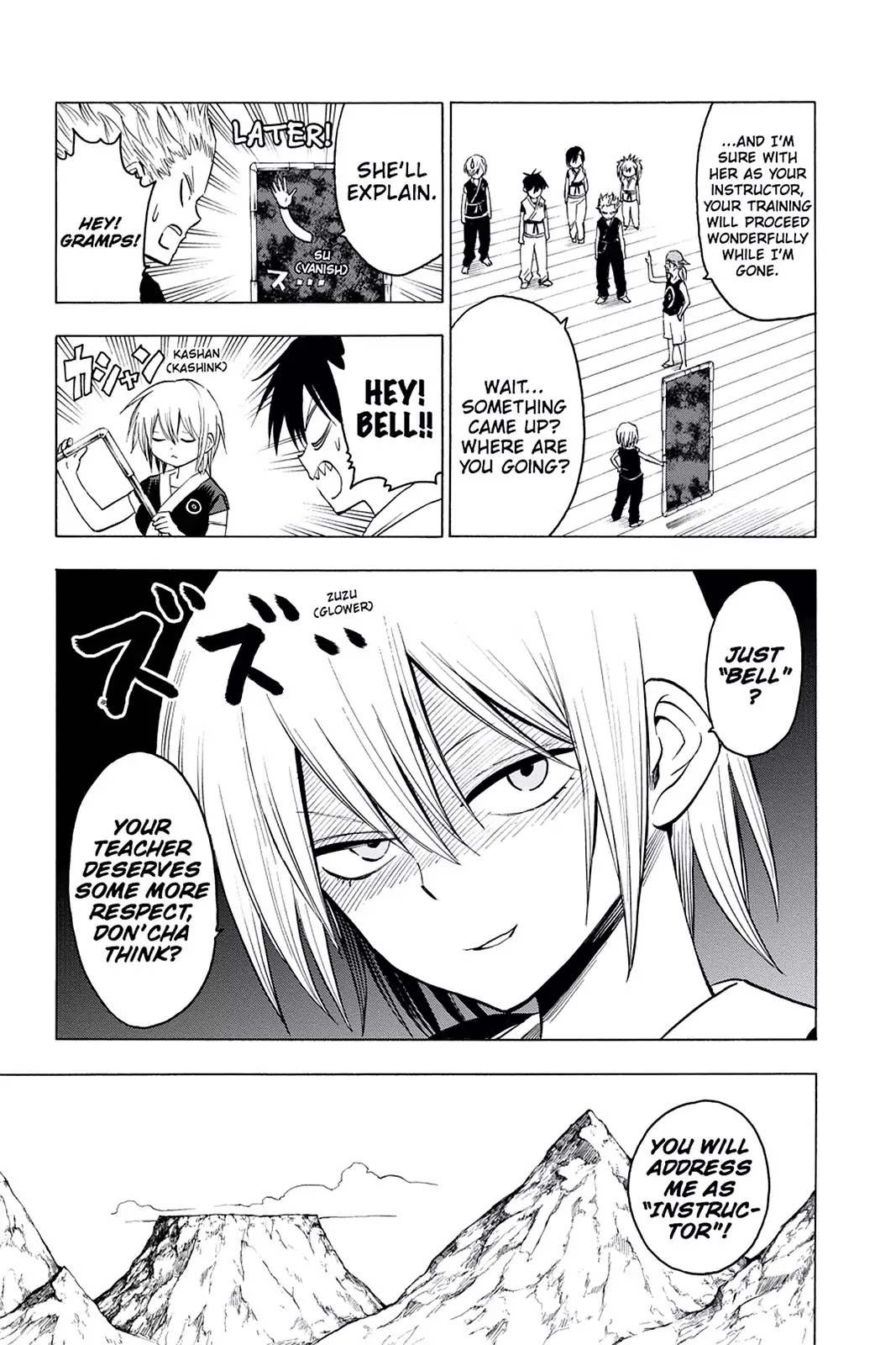 Blood Lad Chapter 58 page 5 - Chapter 58: Sympathy for the Instructor