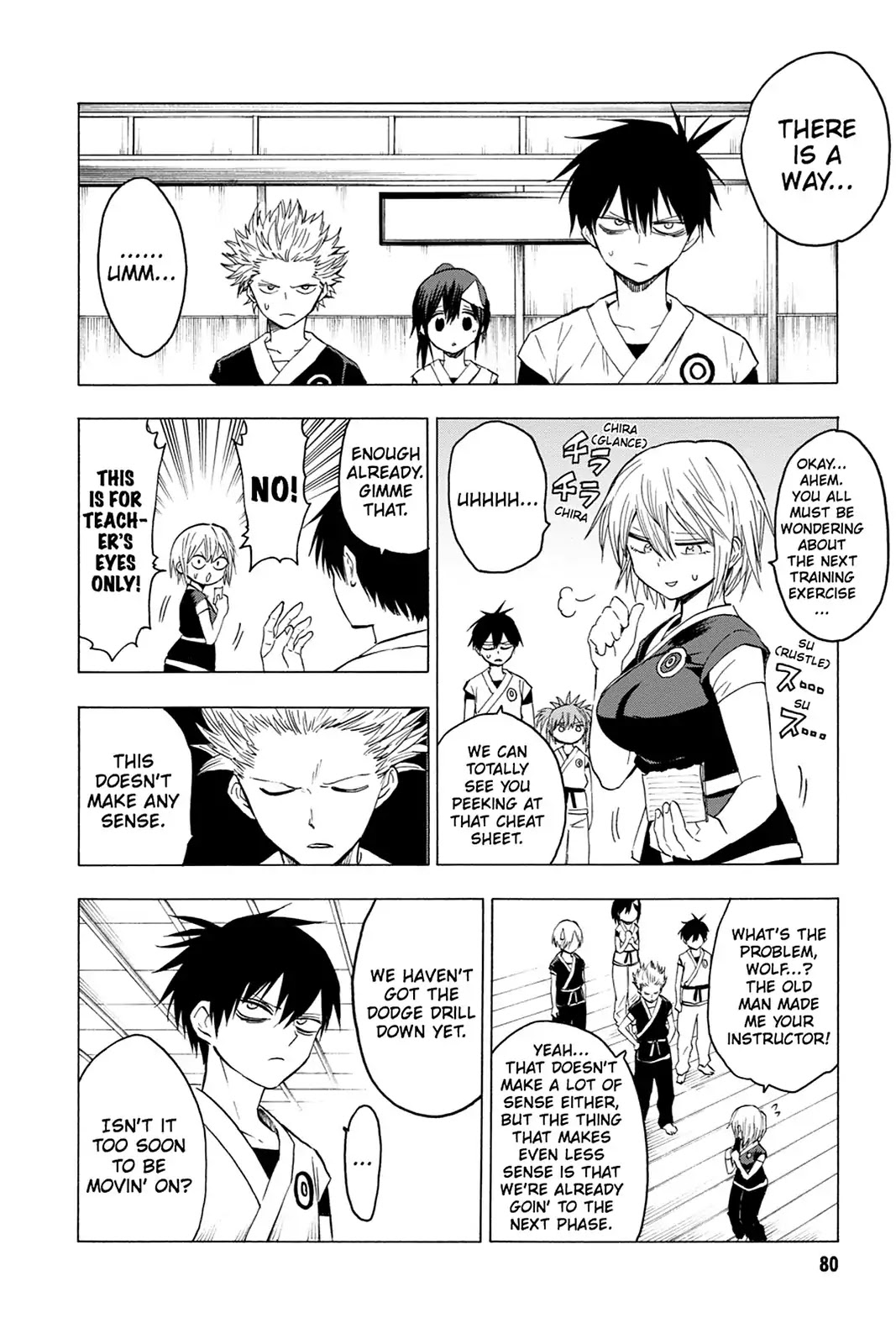 Blood Lad Chapter 58 page 8 - Chapter 58: Sympathy for the Instructor