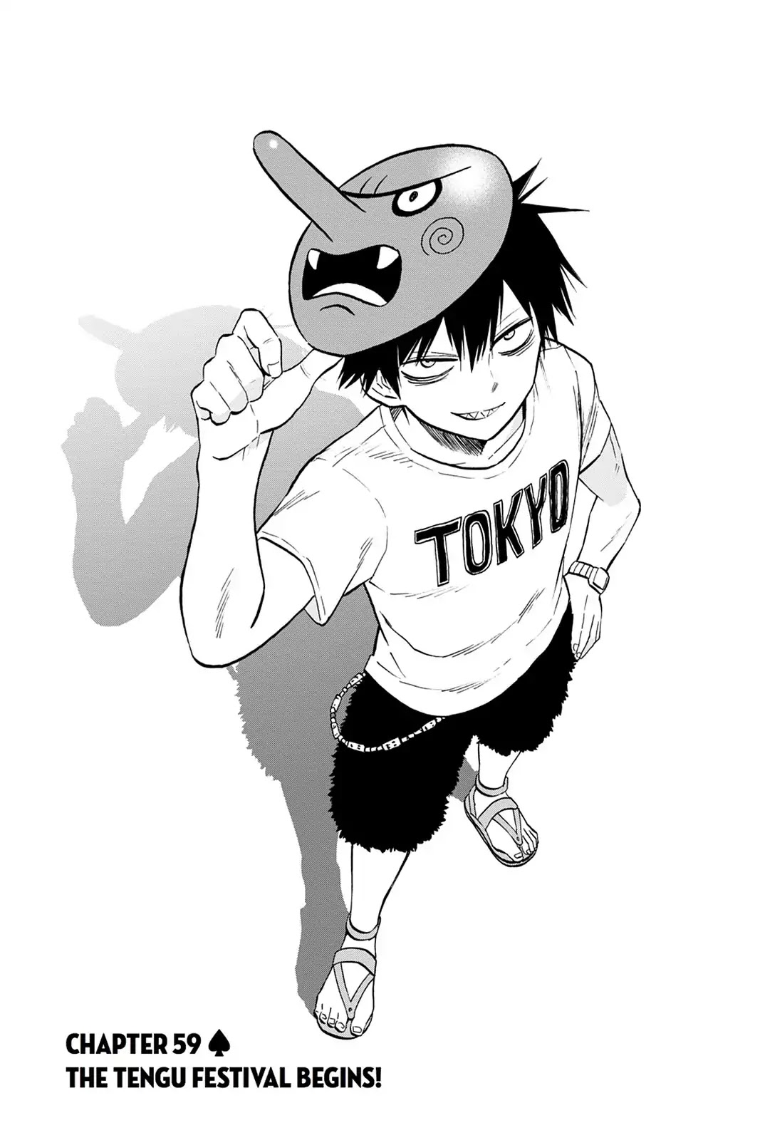 Blood Lad Chapter 59 page 1 - Chapter 59: The Tengu Festival Begins!