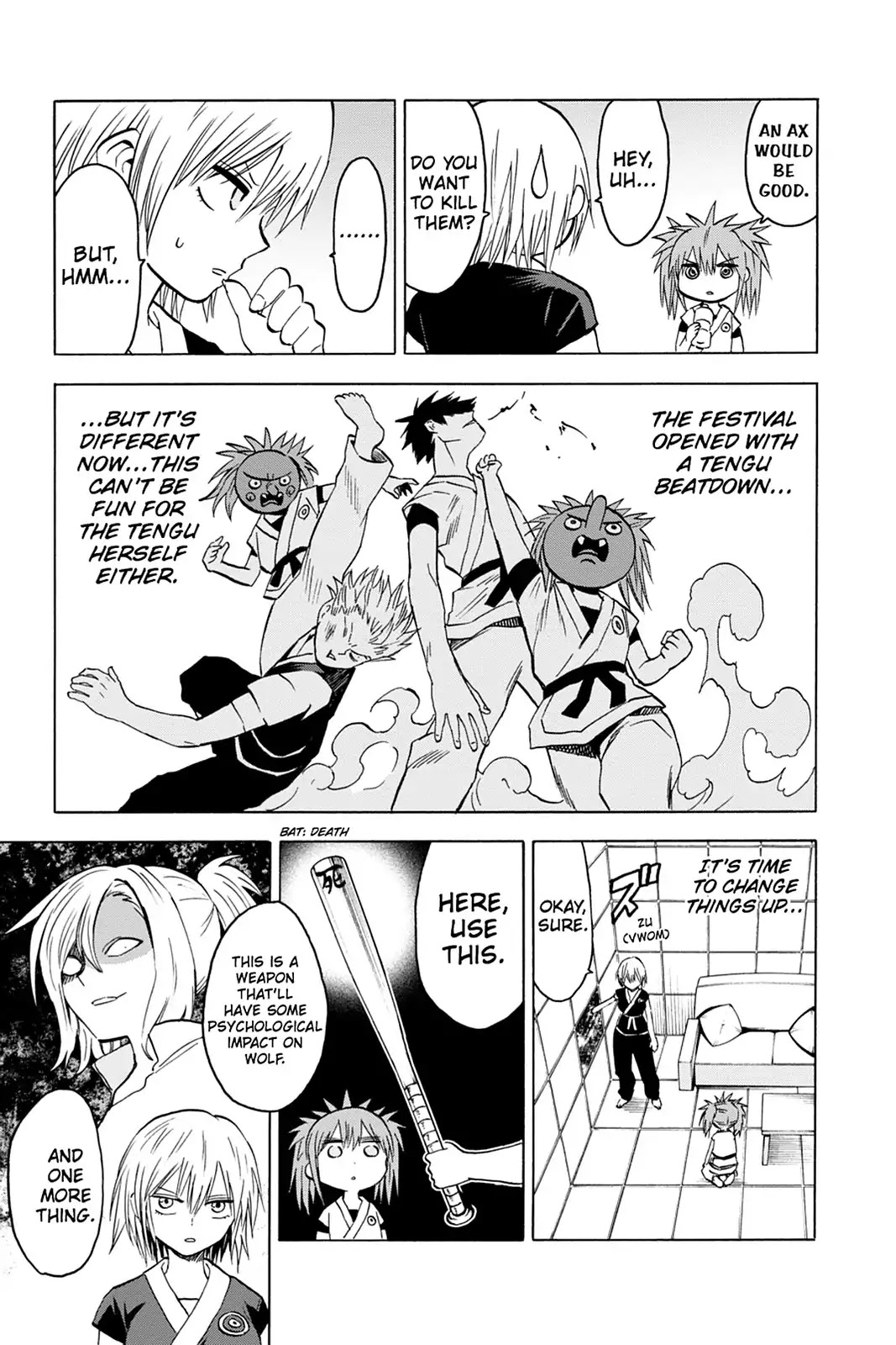 Blood Lad Chapter 59 page 17 - Chapter 59: The Tengu Festival Begins!