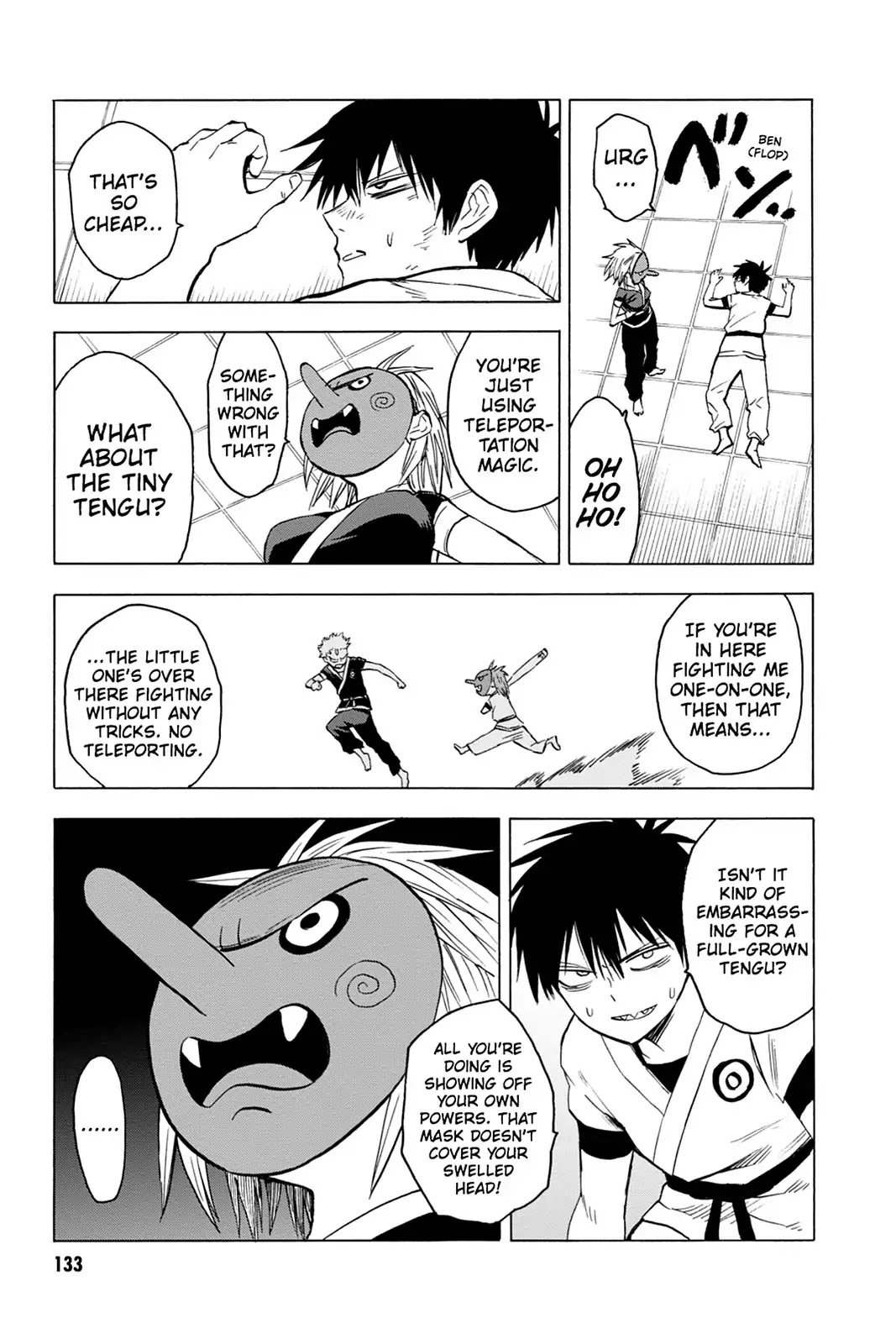 Blood Lad Chapter 59 page 27 - Chapter 59: The Tengu Festival Begins!