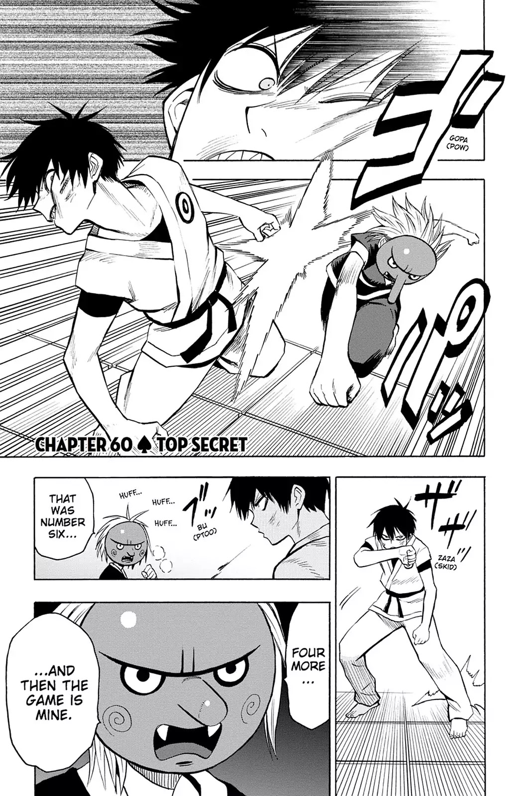 Blood Lad Chapter 60 page 1 - Chapter 60: Top Secret