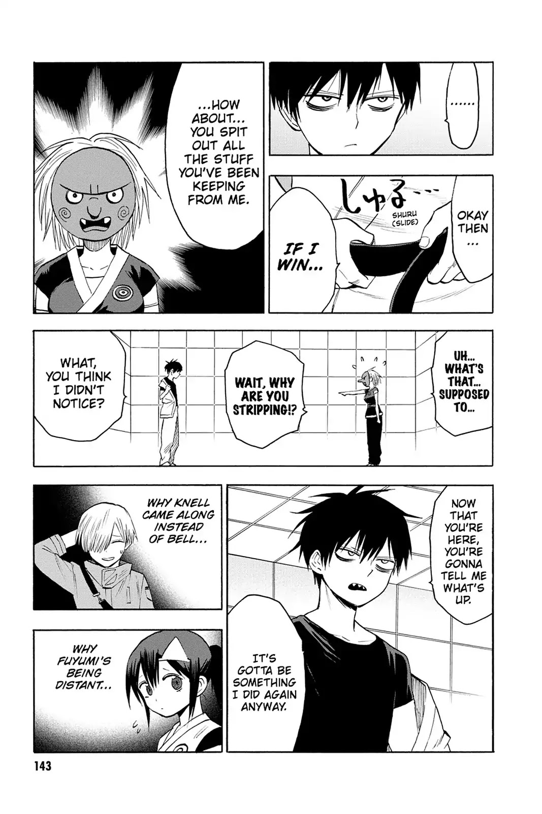 Blood Lad Chapter 60 page 3 - Chapter 60: Top Secret