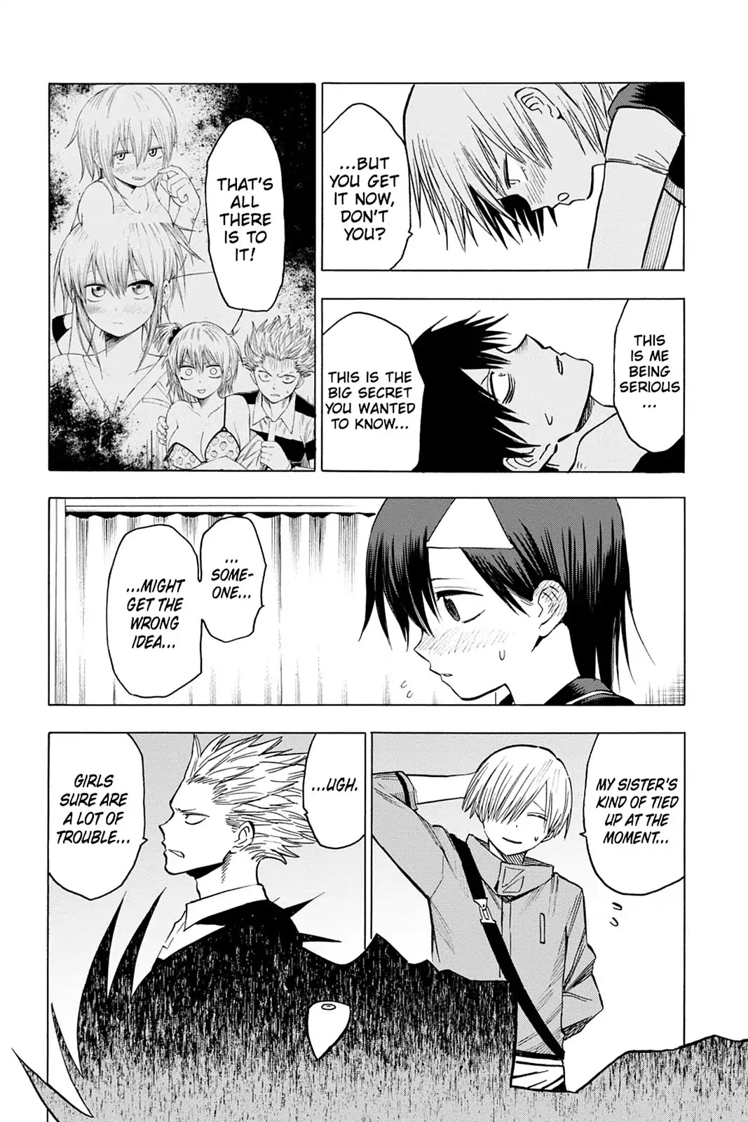 Blood Lad Chapter 61 page 14 - Chapter 61: The Moment of Confrontation