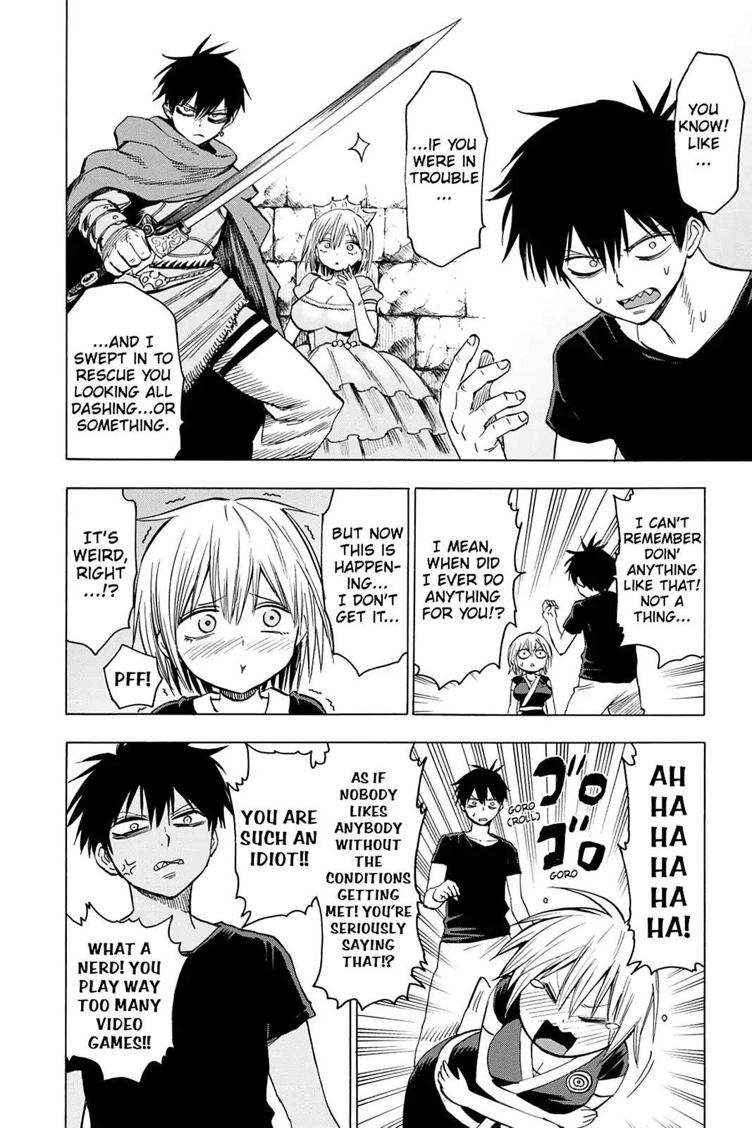 Blood Lad Chapter 61 page 17 - Chapter 61: The Moment of Confrontation