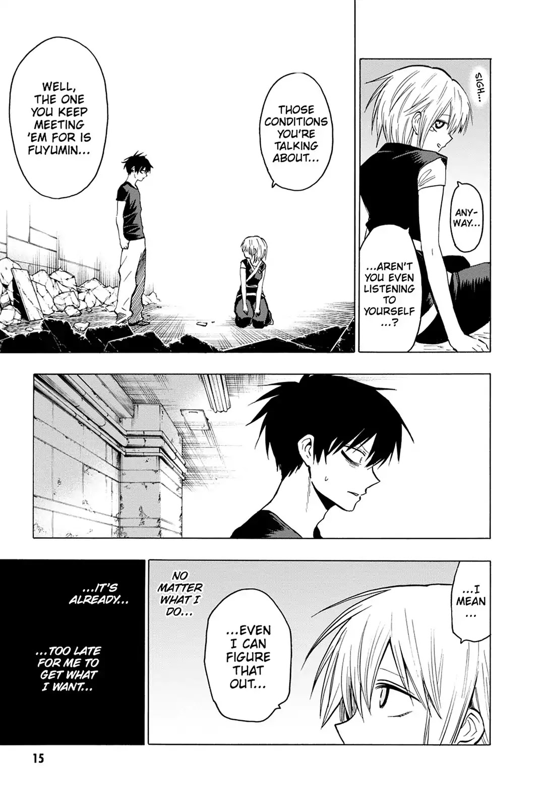 Blood Lad Chapter 61 page 18 - Chapter 61: The Moment of Confrontation
