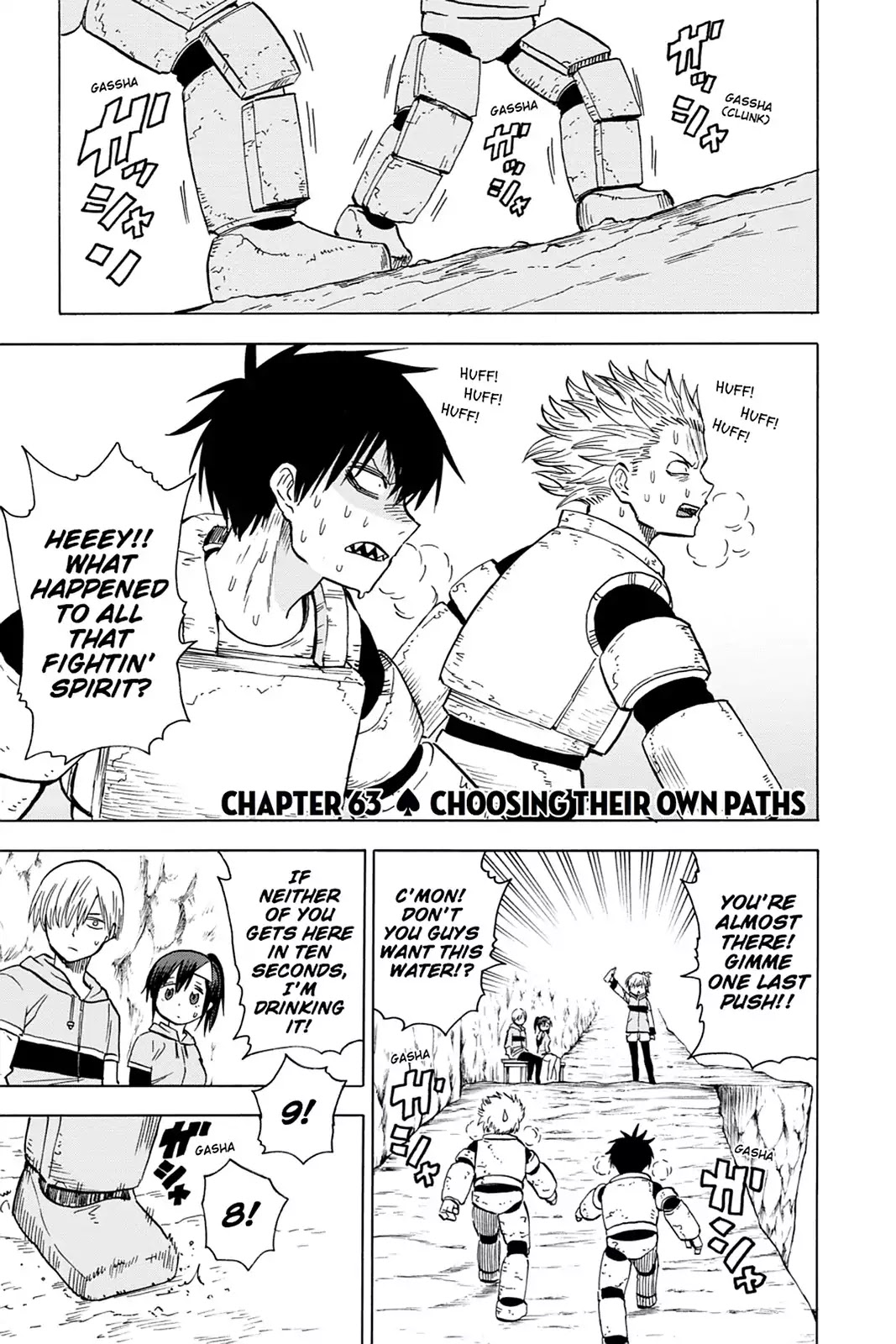 Blood Lad Chapter 63 page 1 - Chapter 63: Choosing Their Own Paths