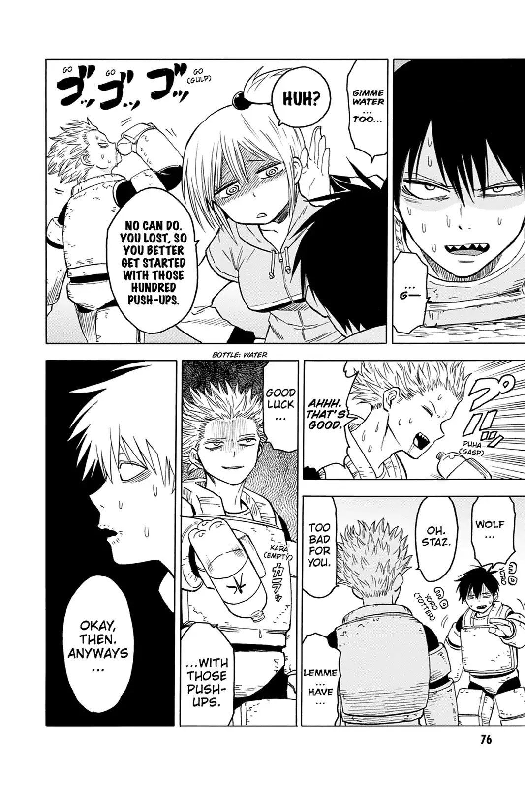 Blood Lad Chapter 63 page 4 - Chapter 63: Choosing Their Own Paths