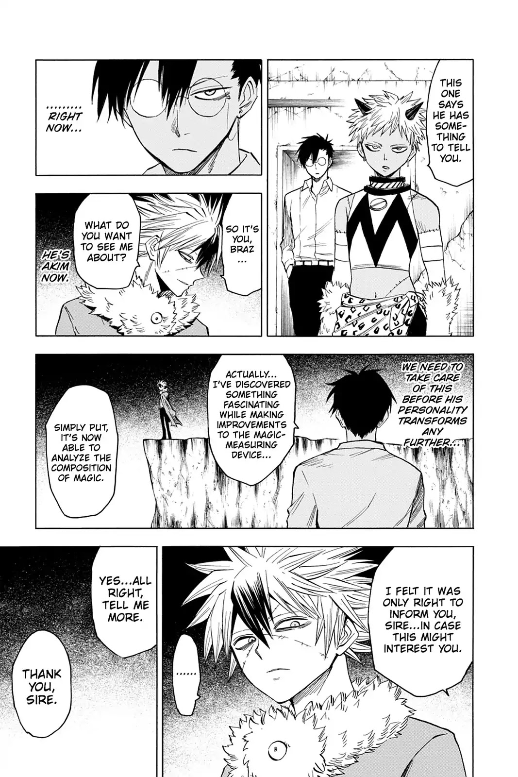 Blood Lad Chapter 64 page 27 - Chapter 64: The World of the Weak