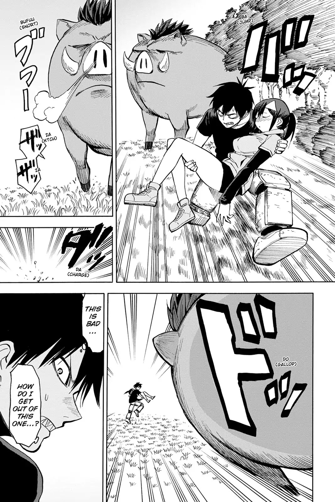 Blood Lad Chapter 64 page 3 - Chapter 64: The World of the Weak