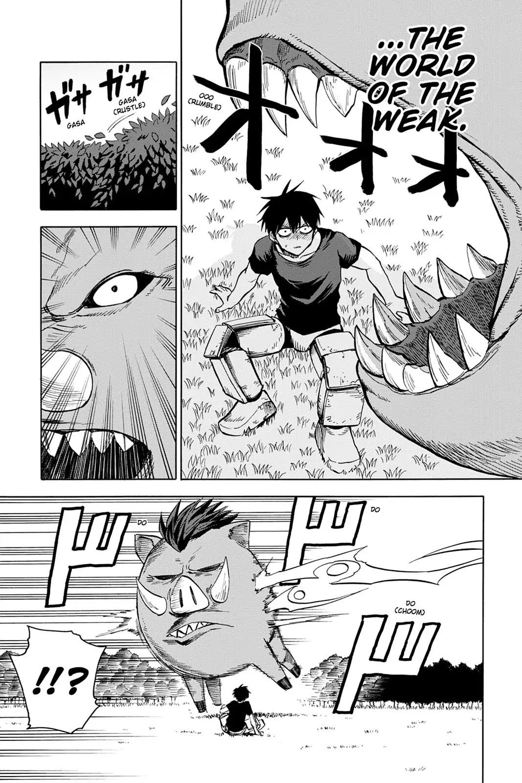 Blood Lad Chapter 64 page 7 - Chapter 64: The World of the Weak