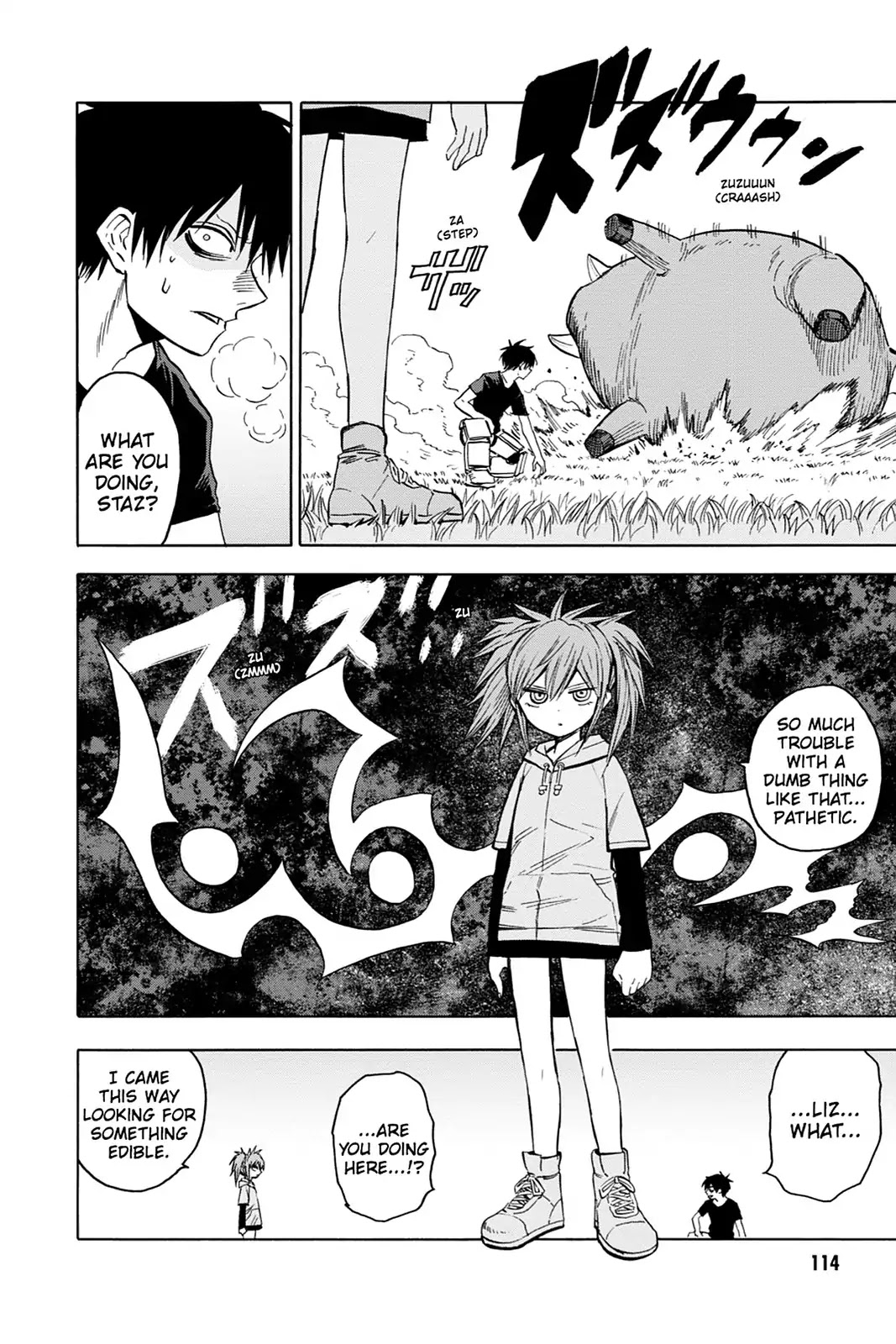 Blood Lad Chapter 64 page 8 - Chapter 64: The World of the Weak