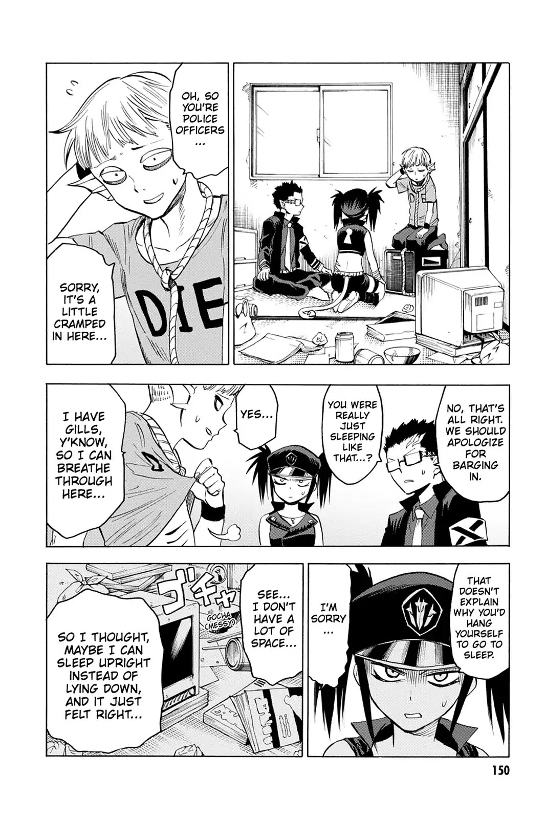 Blood Lad Chapter 65 page 10 - Chapter 65: The Enchanted Bass, Dead Resort