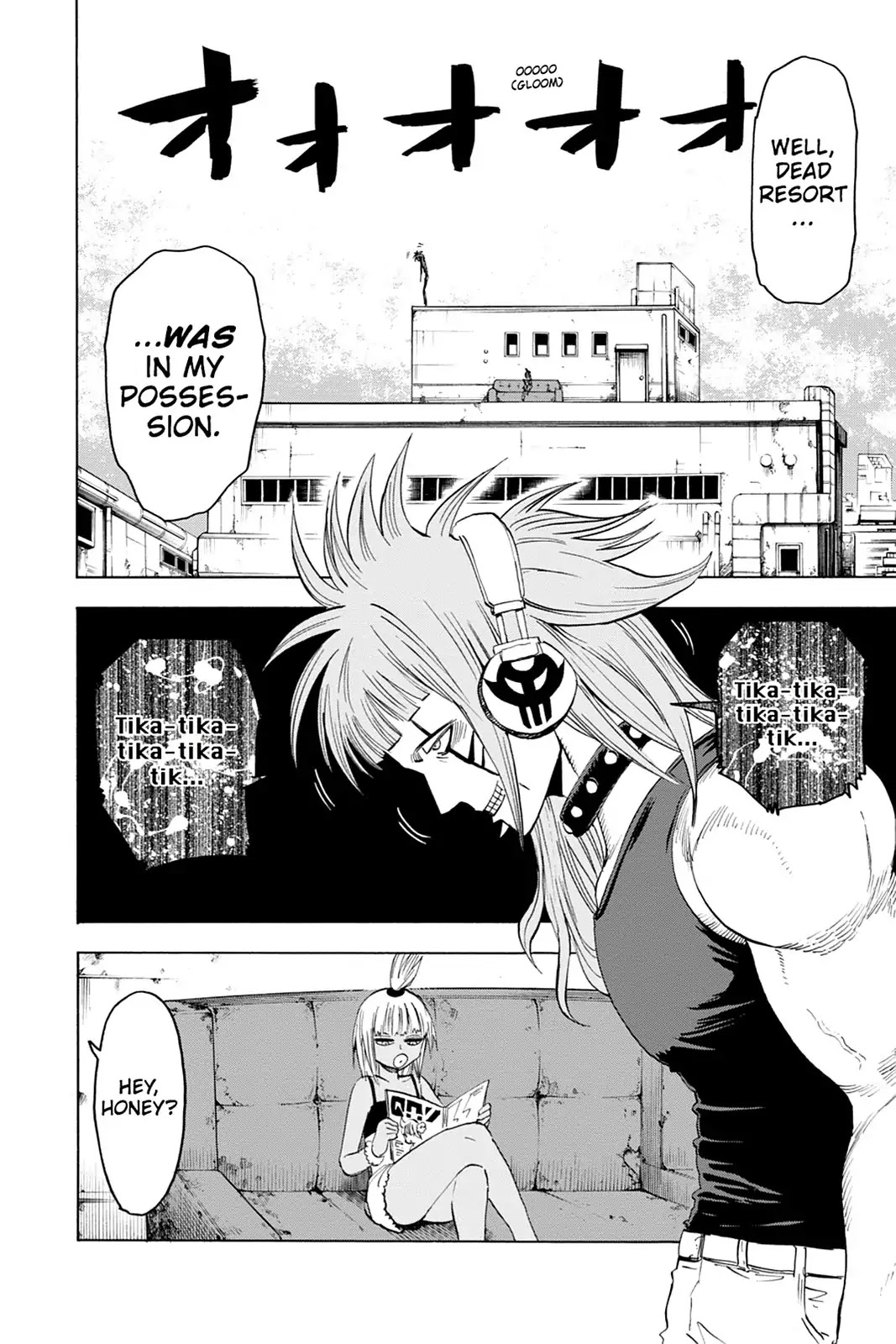 Blood Lad Chapter 65 page 12 - Chapter 65: The Enchanted Bass, Dead Resort