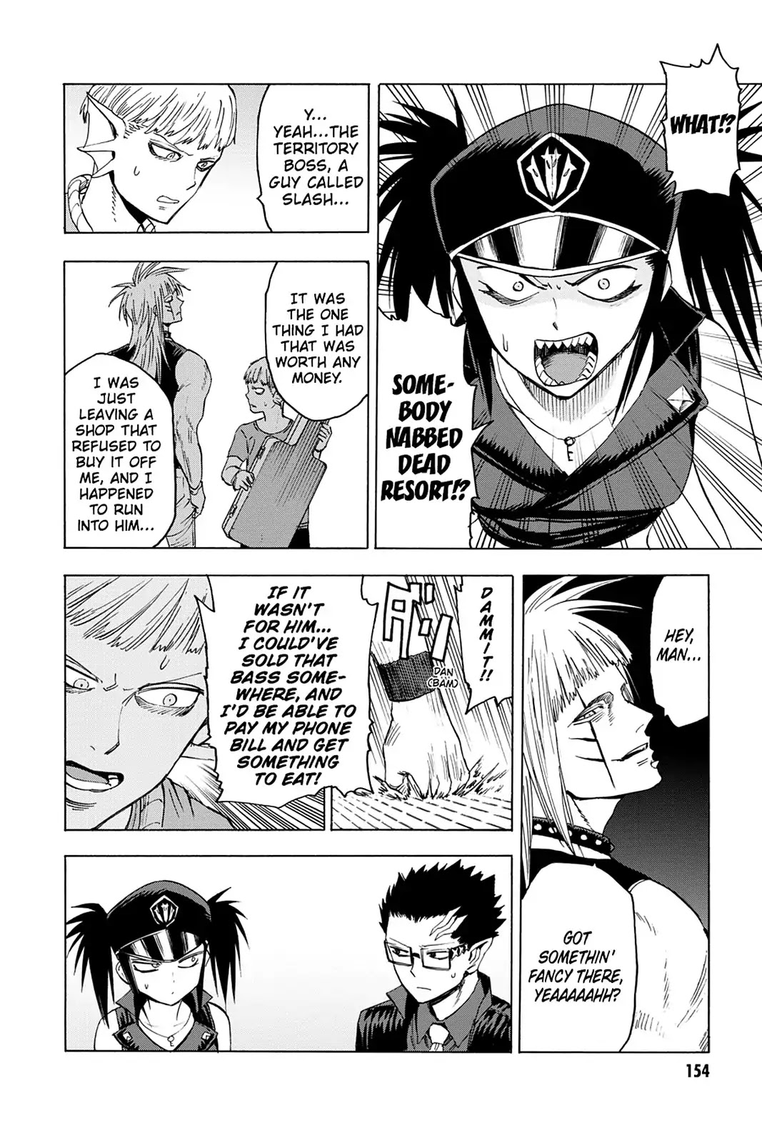 Blood Lad Chapter 65 page 14 - Chapter 65: The Enchanted Bass, Dead Resort