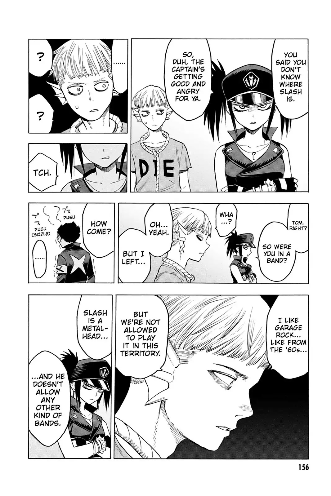 Blood Lad Chapter 65 page 16 - Chapter 65: The Enchanted Bass, Dead Resort