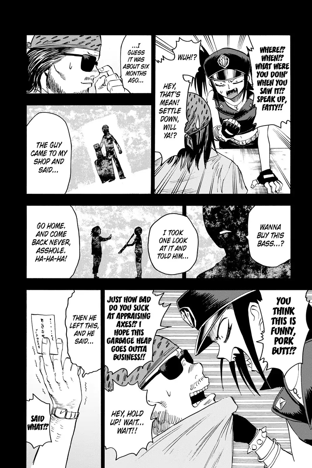 Blood Lad Chapter 65 page 6 - Chapter 65: The Enchanted Bass, Dead Resort