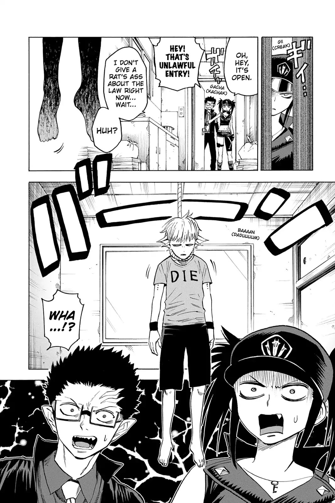 Blood Lad Chapter 65 page 8 - Chapter 65: The Enchanted Bass, Dead Resort