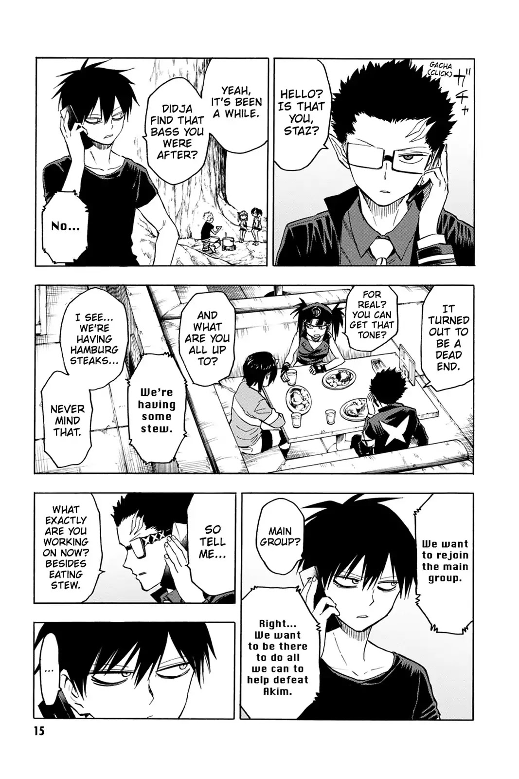Blood Lad Chapter 66 page 18 - Chapter 66: Time to Unite