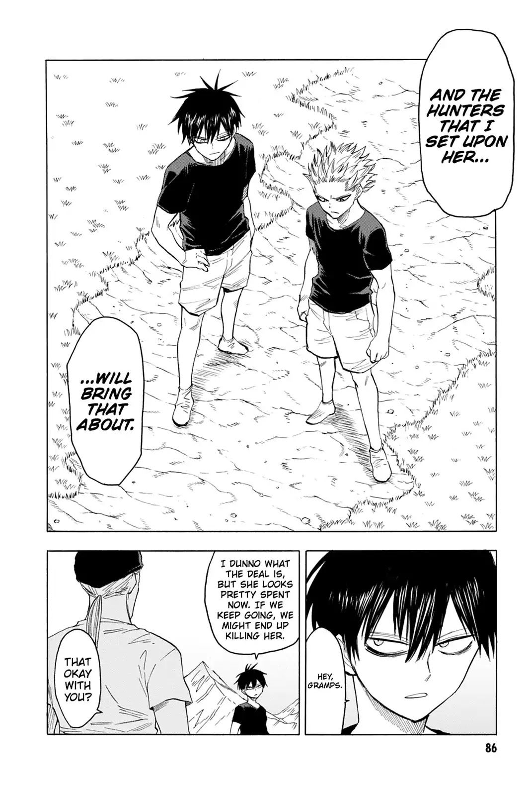 Blood Lad Chapter 68 page 14 - Chapter 68: The Fourth Blacklisted