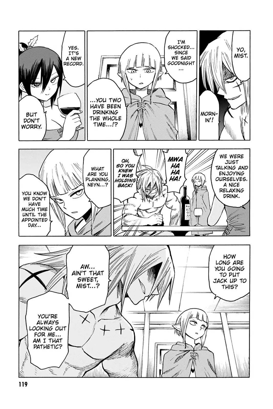 Blood Lad Chapter 69 page 13 - Chapter 69: Evil Potato Reborn!