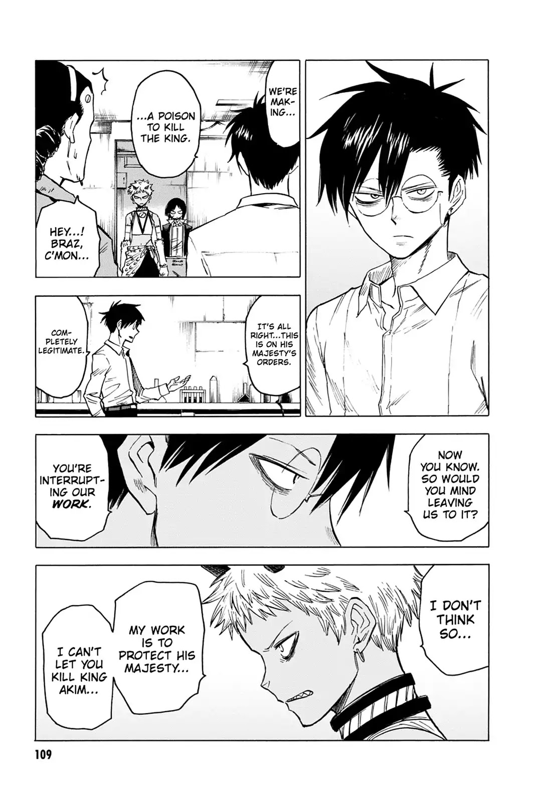 Blood Lad Chapter 69 page 3 - Chapter 69: Evil Potato Reborn!