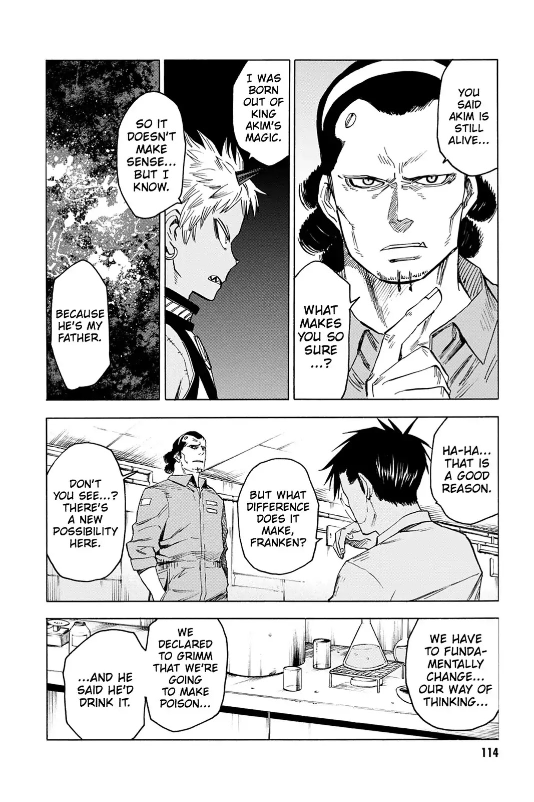 Blood Lad Chapter 69 page 8 - Chapter 69: Evil Potato Reborn!