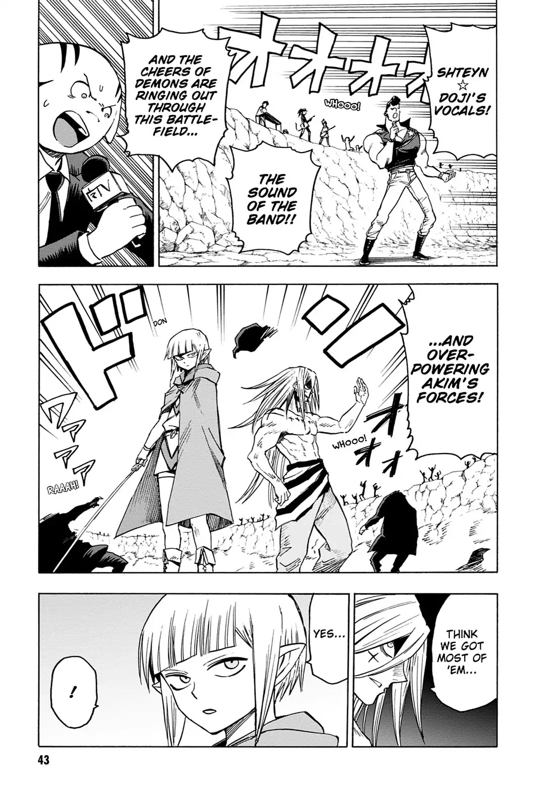 Blood Lad Chapter 72 page 5 - Chapter 72: Sing in the "Pain"