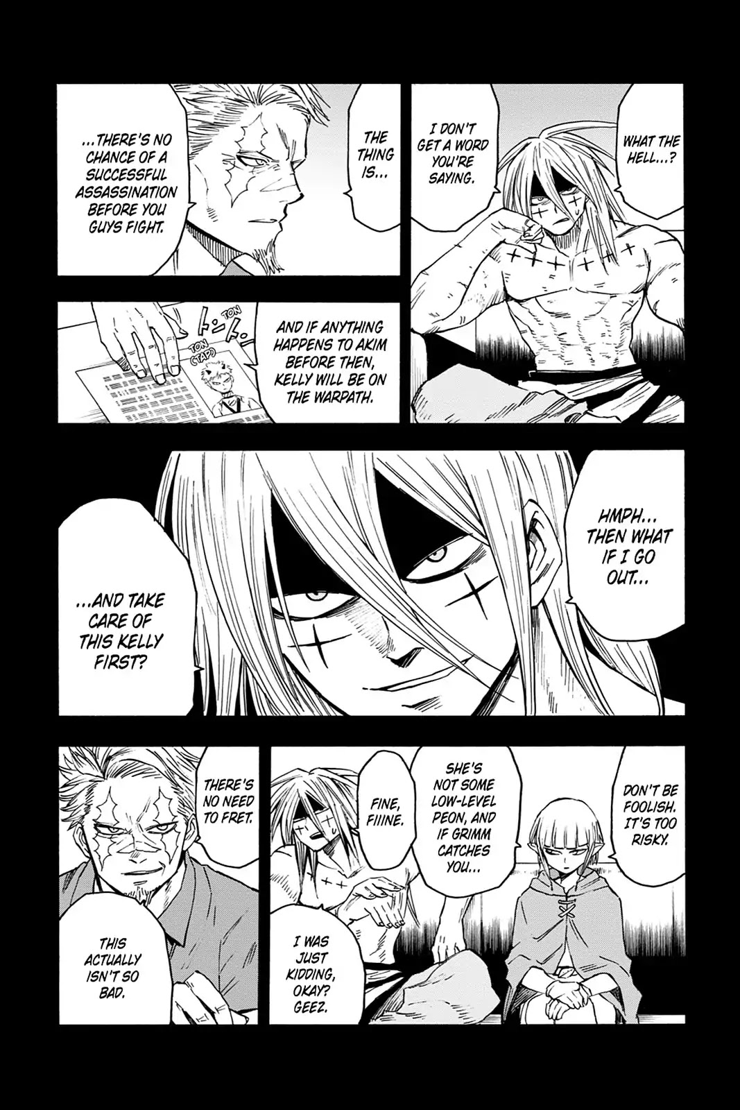 Blood Lad Chapter 72 page 8 - Chapter 72: Sing in the "Pain"