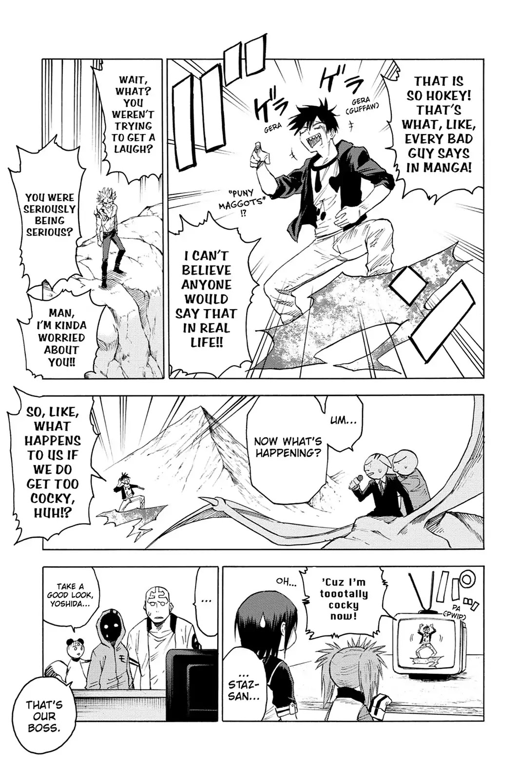 Blood Lad Chapter 74 page 27 - Chapter 74: "Fake" on Me