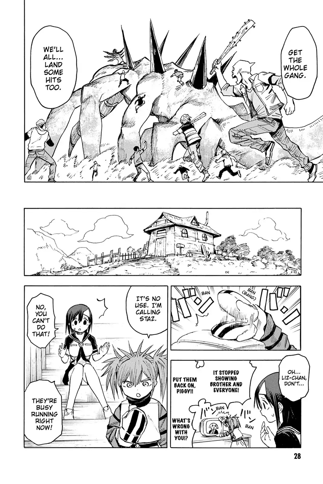 Blood Lad Chapter 76 page 33 - Chapter 76: Confusion, Chaos, Contamination