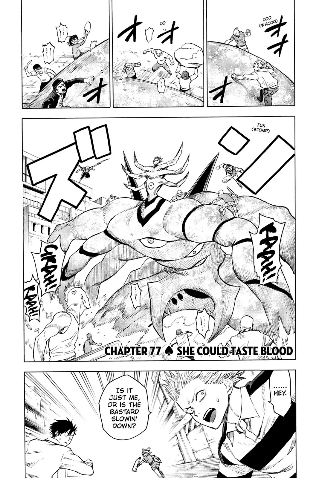 Blood Lad Chapter 77 page 1 - Chapter 77