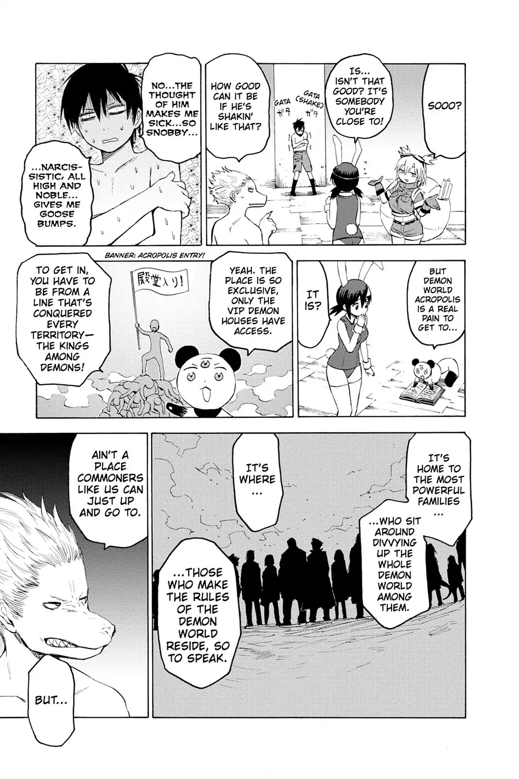 Blood Lad Chapter 8 page 13 - Chapter 8: The Acropolis