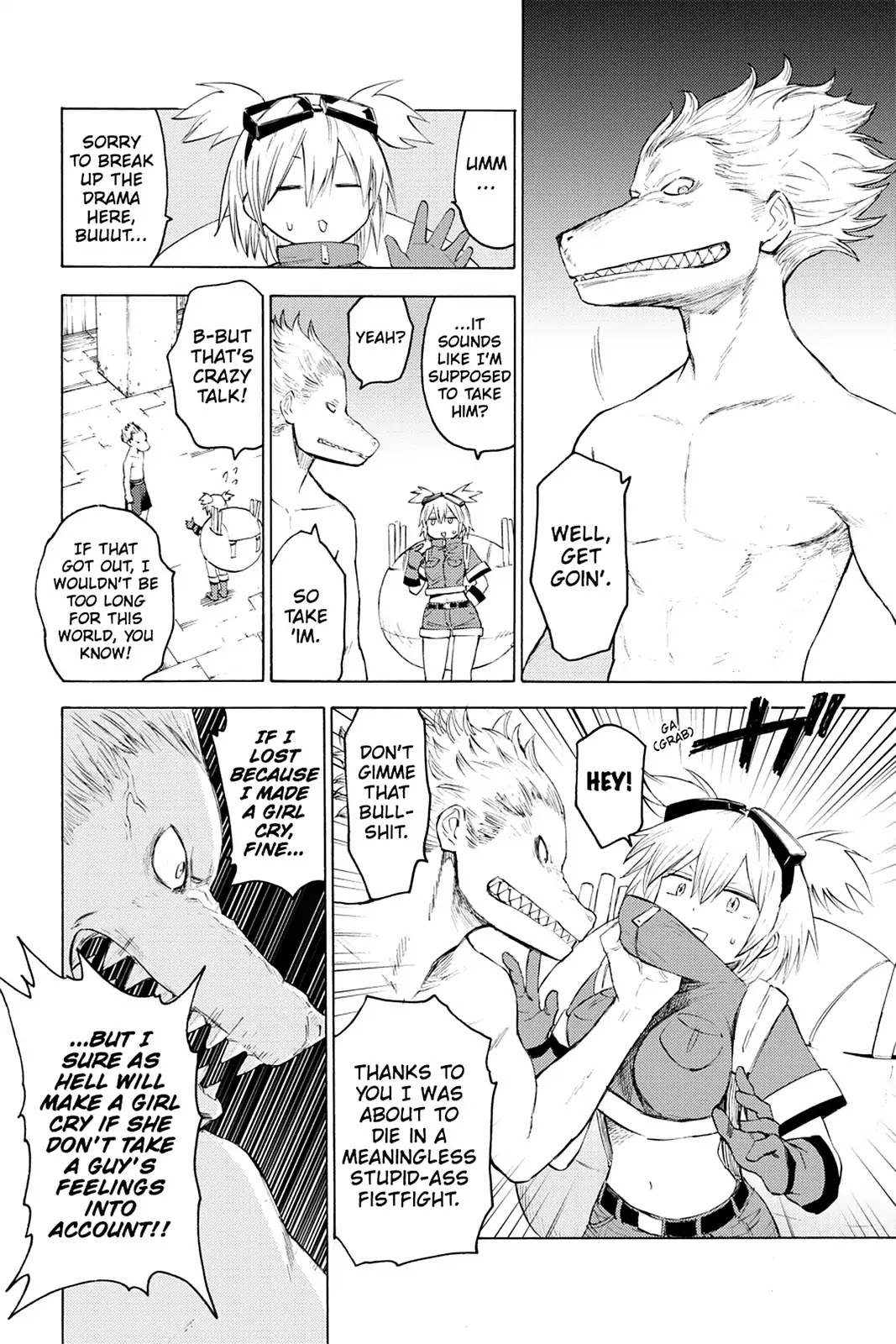 Blood Lad Chapter 8 page 17 - Chapter 8: The Acropolis