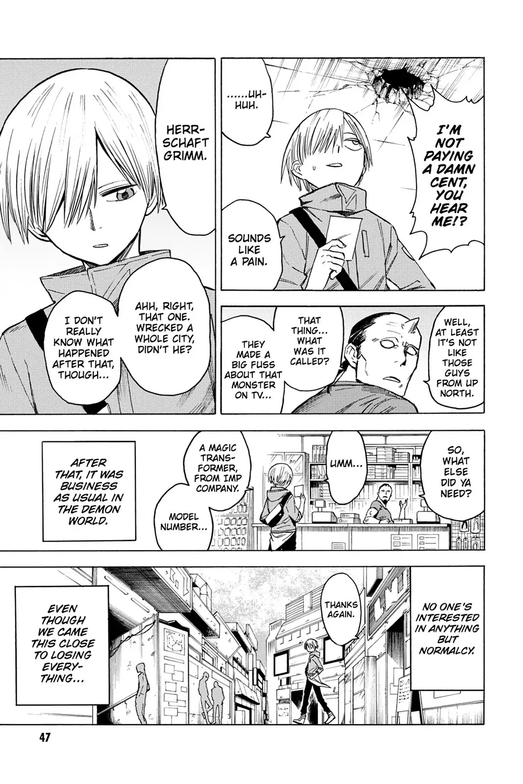 Blood Lad Chapter 82 page 10 - Chapter 82