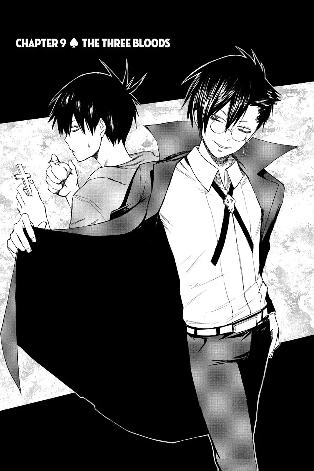 Blood Lad Chapter 9 page 1 - Chapter 9: The Three Bloods