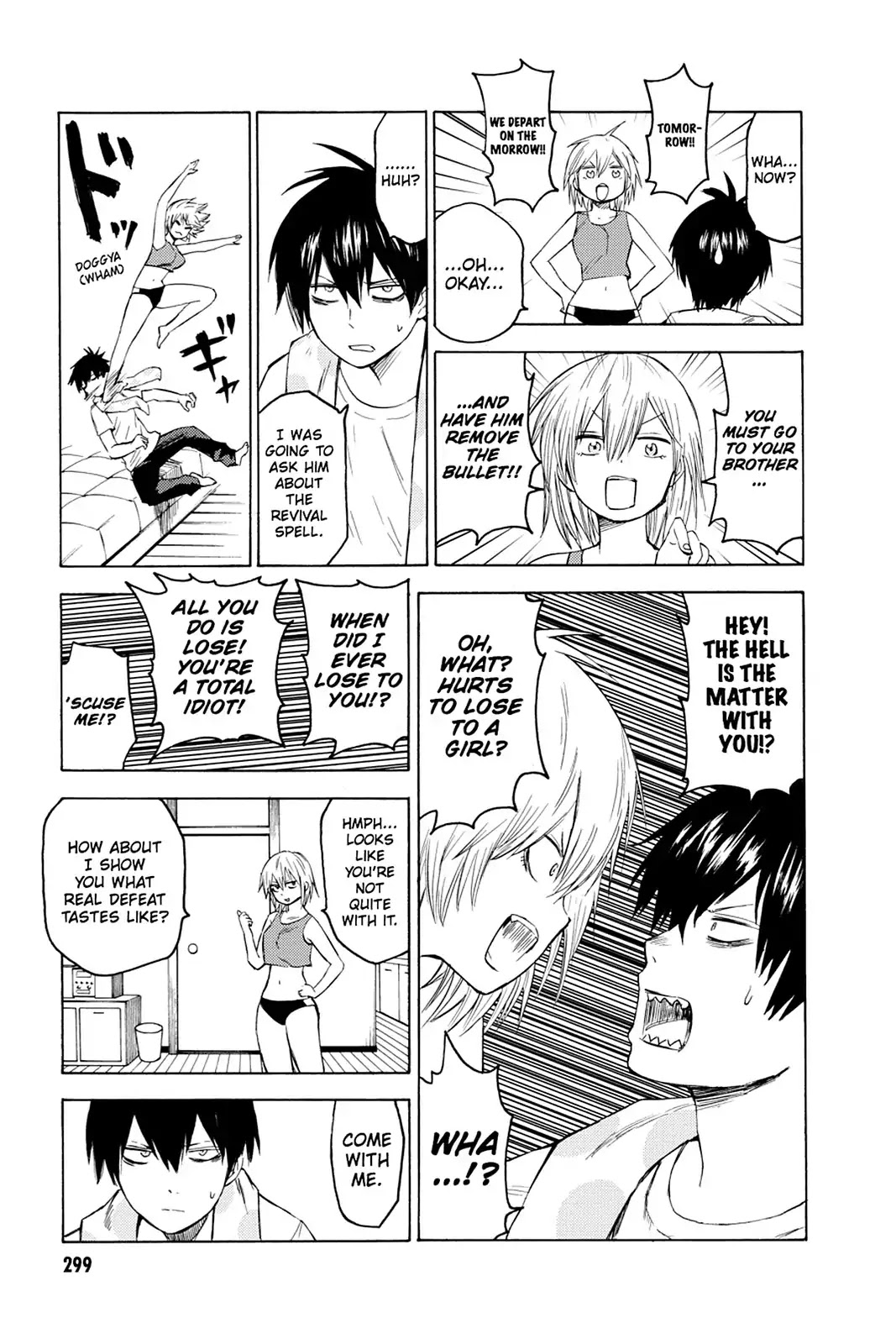 Blood Lad Chapter 9 page 11 - Chapter 9: The Three Bloods