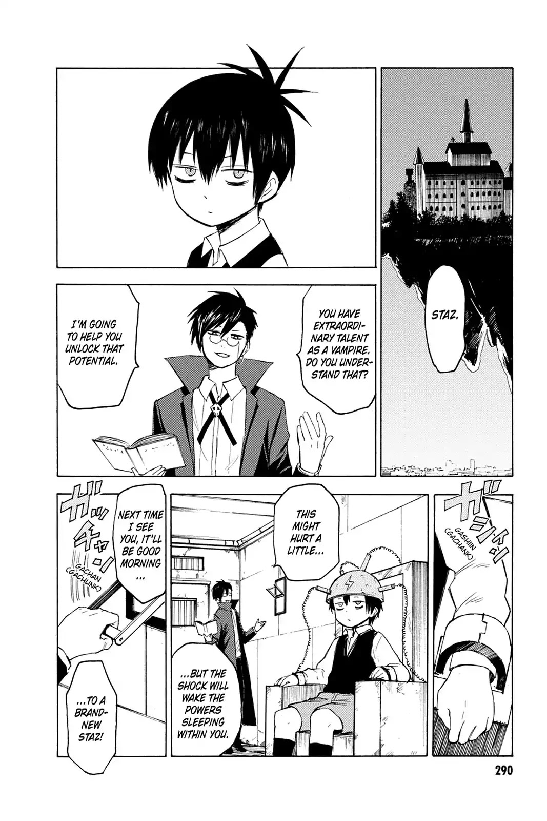 Blood Lad Chapter 9 page 2 - Chapter 9: The Three Bloods