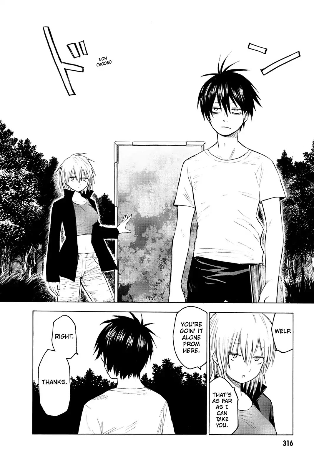 Blood Lad Chapter 9 page 28 - Chapter 9: The Three Bloods