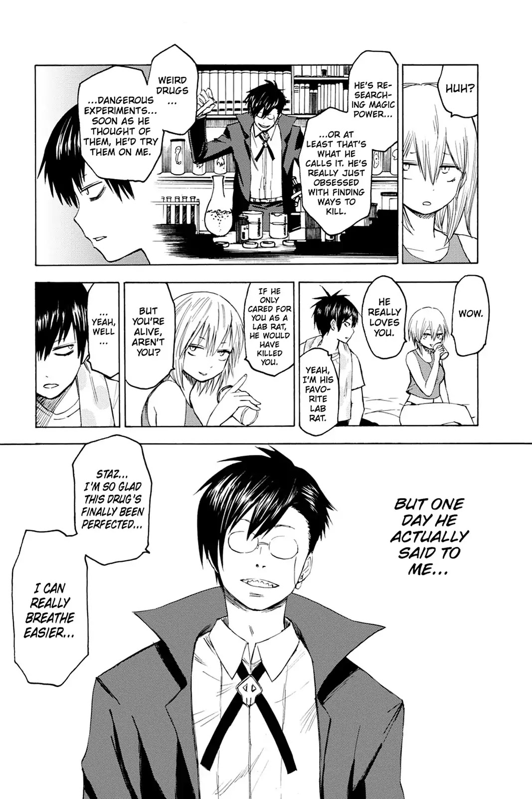 Blood Lad Chapter 9 page 5 - Chapter 9: The Three Bloods