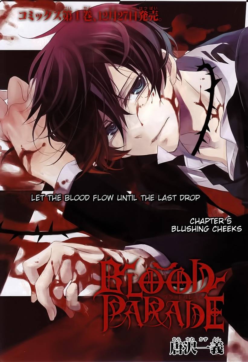 Blood Parade Chapter 5 page 1 - Chapter 5