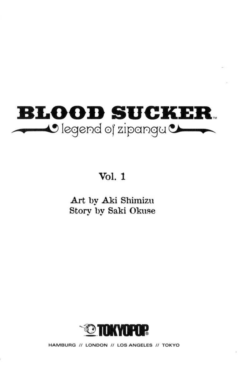 Blood Sucker: Legend of Zipangu Chapter 0 page 3 - Chapter 0