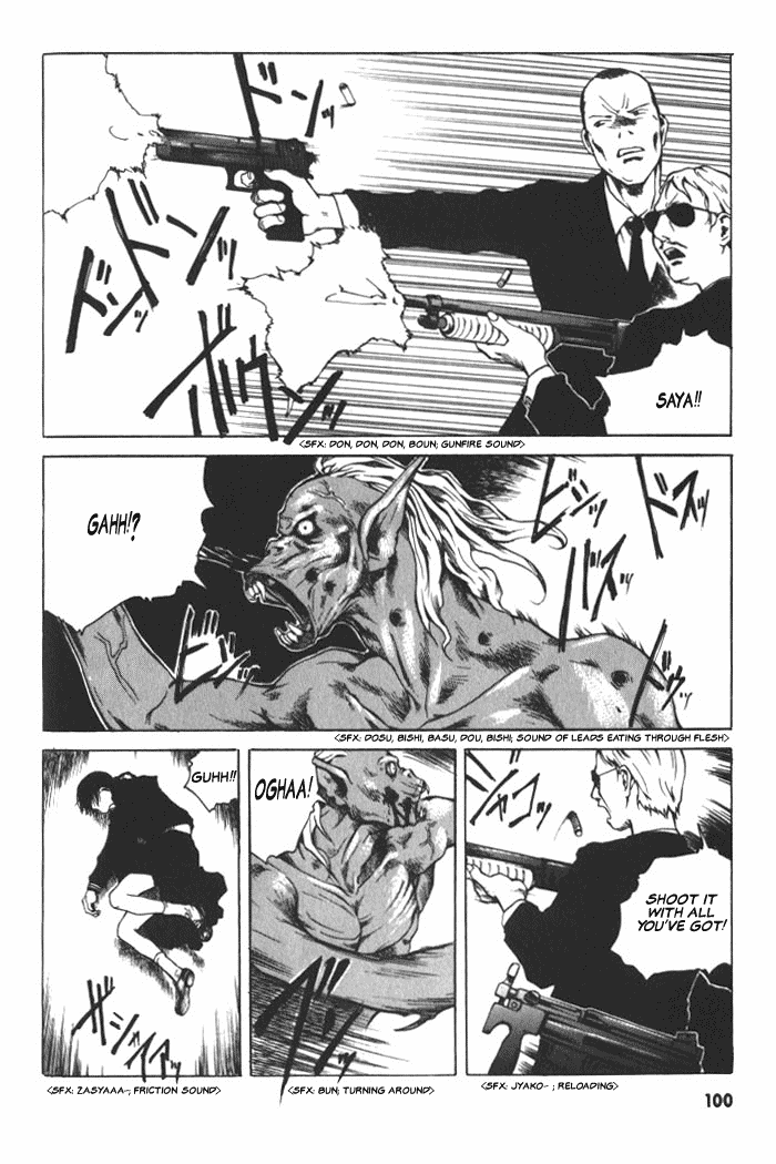 BLOOD - The Last Vampire 2000 Chapter 3.2 page 35 - Chapter 3 v2