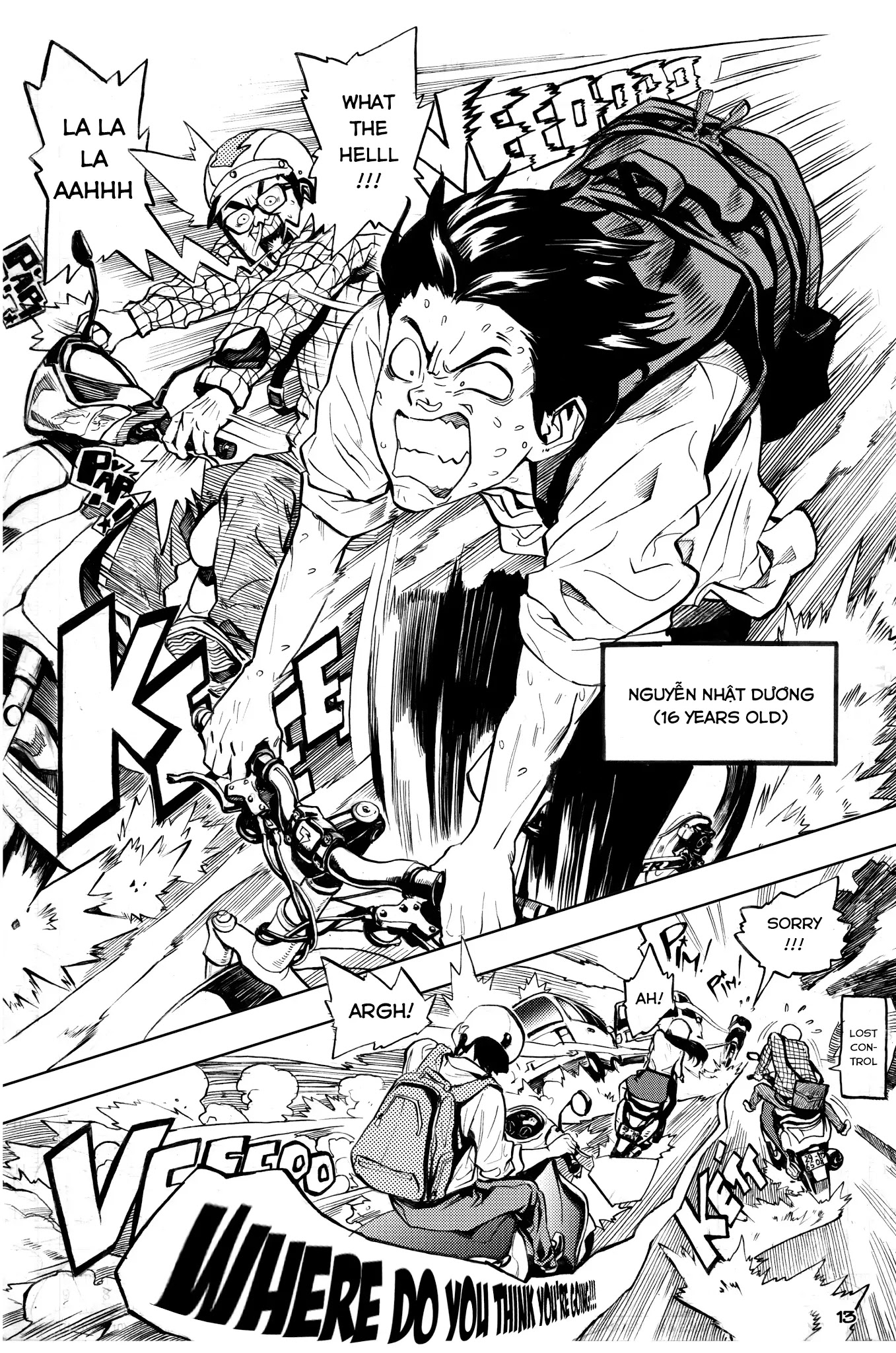 Blood Type O Chapter 1.1 page 4 - Chapter 1.1: Explode