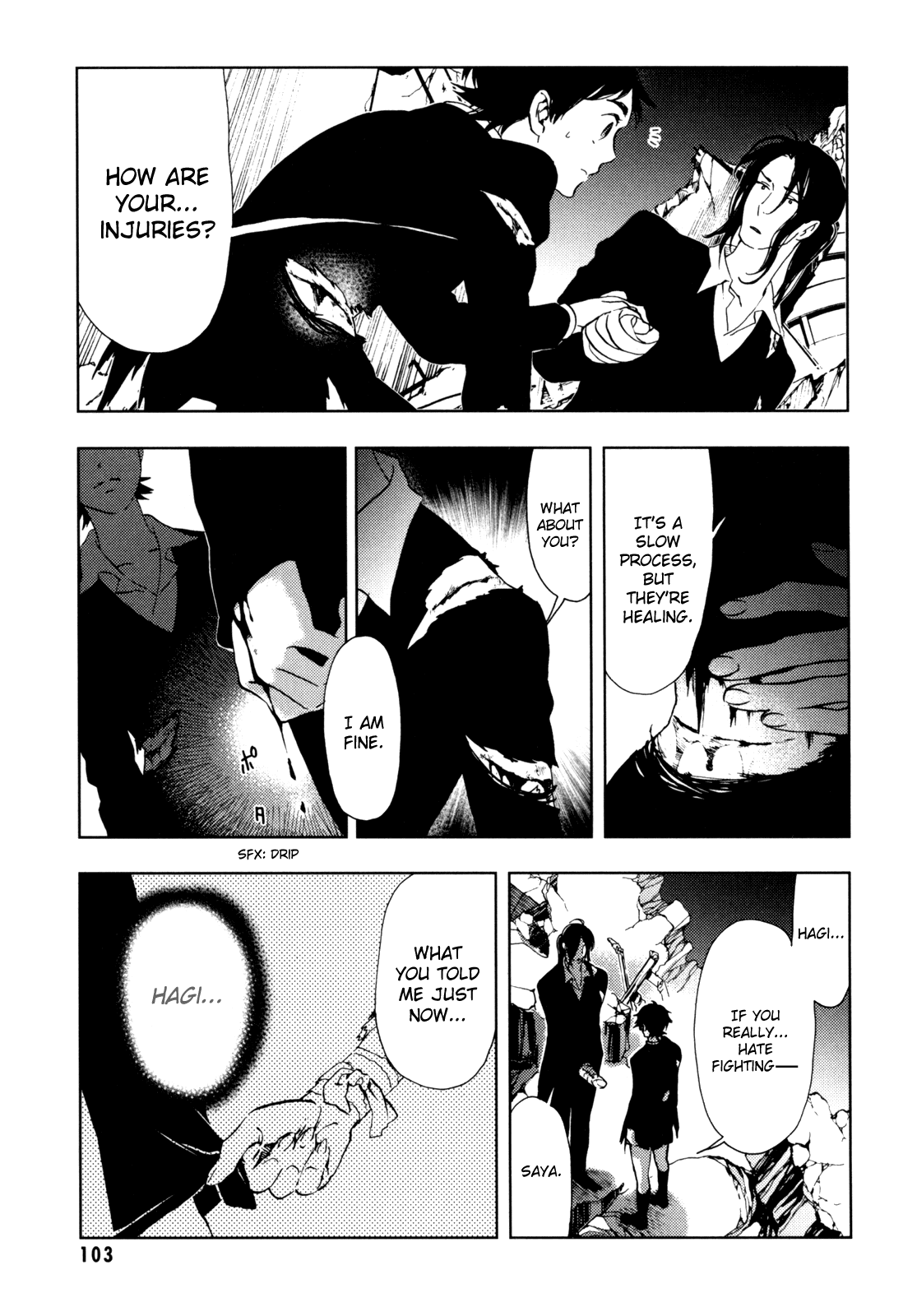 Blood Chapter 4.13-16-2 page 104 - Vol.4 Chapter 13-16 v2