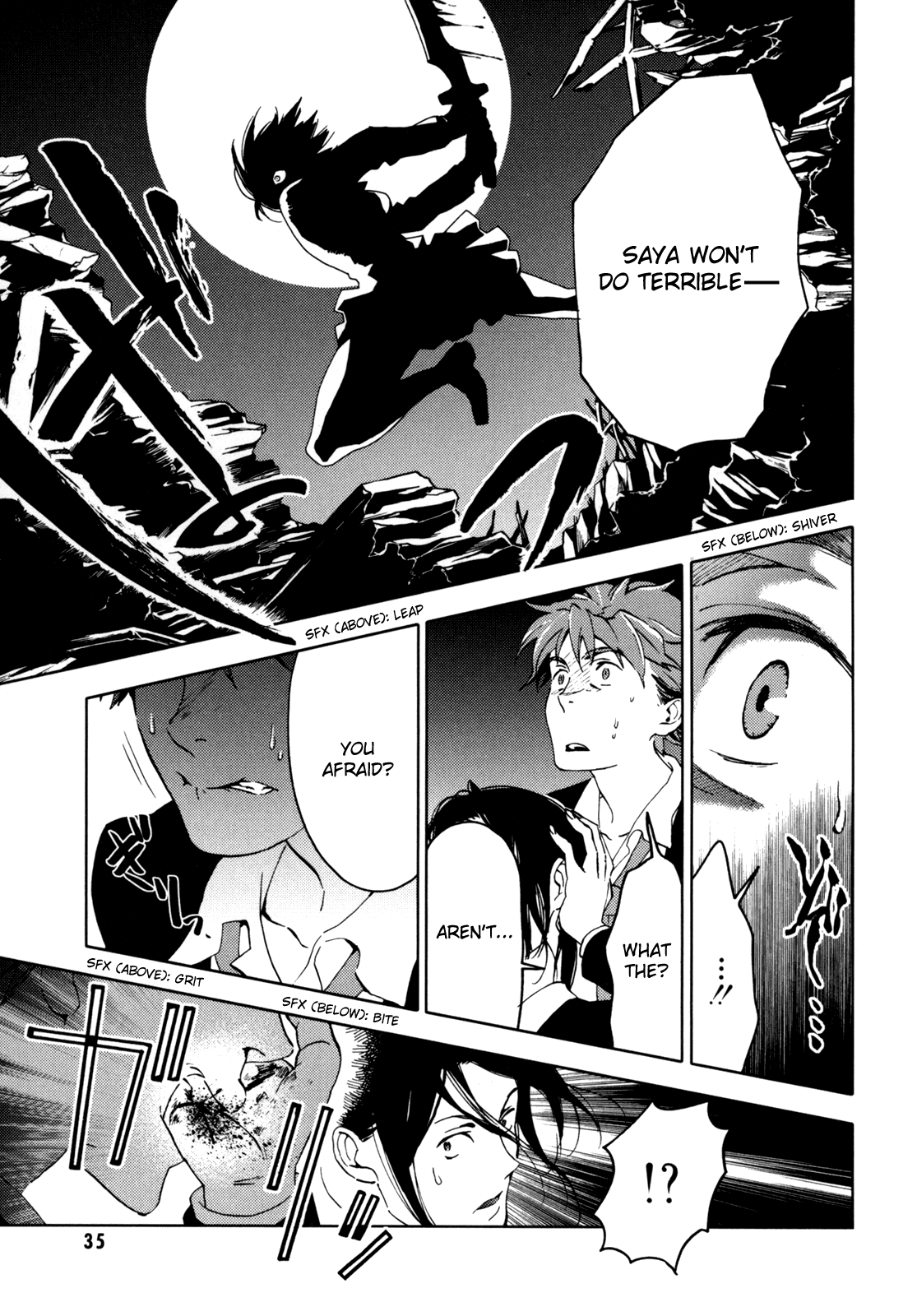 Blood Chapter 4.13-16-2 page 36 - Vol.4 Chapter 13-16 v2
